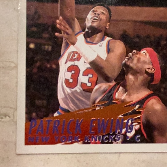 Patrick Ewing 1994 Fleer 150 Basketball Card NBA New York Knicks 94-95 #150 - Picture 5 of 5